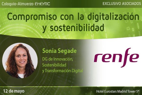 Coloquio – Almuerzo de Trabajo <br> «El compromiso de Renfe con la Digitalización, Eficiencia y Sostenibilidad»