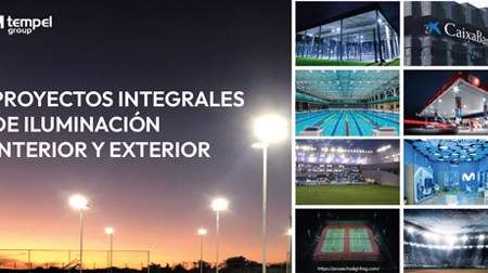 La División de Lighting de Tempel Group presenta su plan estratégico para la iluminación de campos deportivos