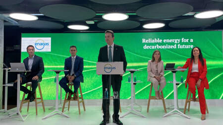 Enagás invertirá 2.775 millones de euros en seguridad de suministro y descarbonización hasta 2030