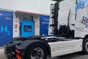 El primer tráiler frigorífico de hidrógeno en España se estrena con éxito de la mano de Mercadona