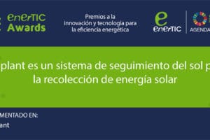 Ecoplant es un sistema de seguimiento del sol para la recolección de energía solar