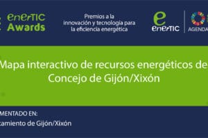 Mapa interactivo de recursos energéticos del Concejo de Gijón