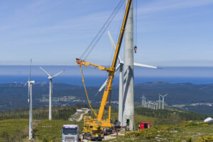 Naturgy inicia la transformación tecnológica del parque eólico de Somozas que reducirá su tamaño a solo 9 aerogeneradores