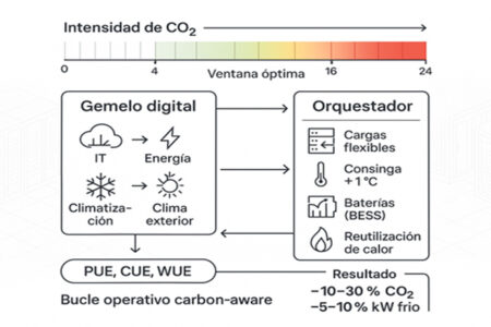 Net Zero con Datos: del PUE a decisiones en tiempo real