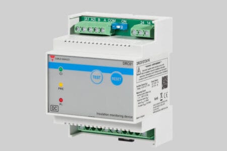 DRC61, control del aislamiento para estaciones de carga rápida de vehículos eléctricos